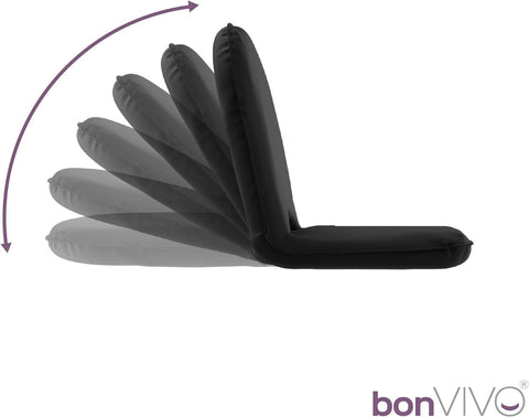 bonVIVO Floor Chair Back Support | Multi-Angle Portable Seating | Meditation