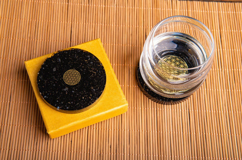 Orgone Coaster Shungit Stone Regeneration | Dissolve Negative Radiation