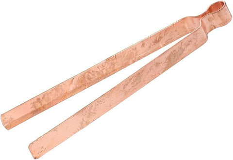 Ritual Shisha Coal Fireplace Tongs Copper Incense Tongs w/Engraving 22cm Havan