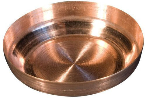Indian Copper Kadai Wok Curry Balti Serving Dish Rice Food Bowl Traditional