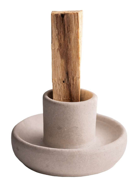 Smoker Holder Palo Santo | Ceramic Incense Burner | Bedroom Ritual Clay